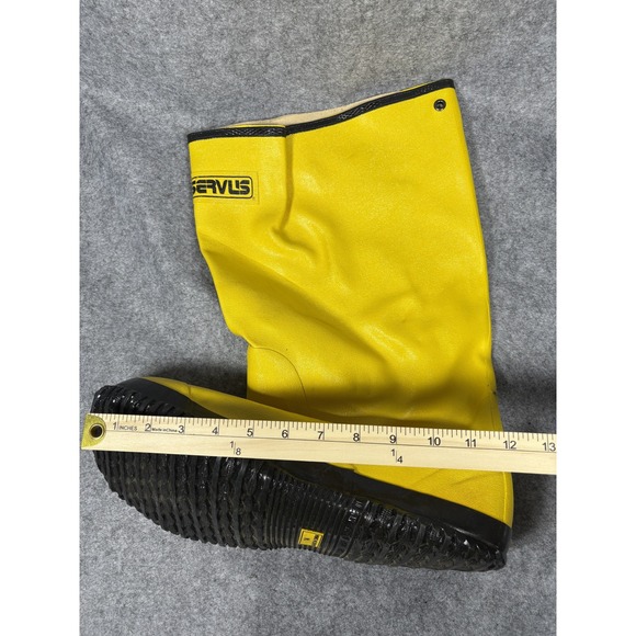 Servus A380 Overboot Size 14 Yellow Waterproof Rubber Work Boots main image 8